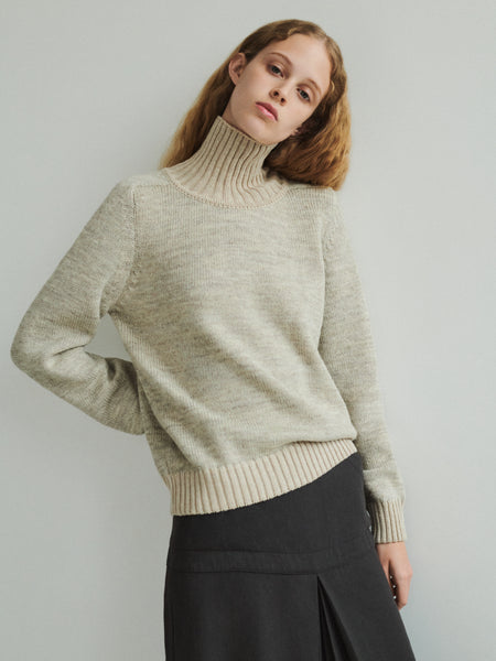 Fano Studios U-neck knitted vest skirt-