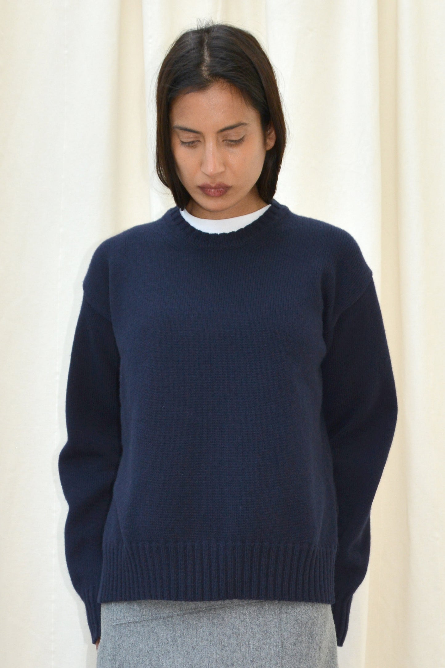 ASKØ LAMBSWOOL SWEATER 2-IN-1