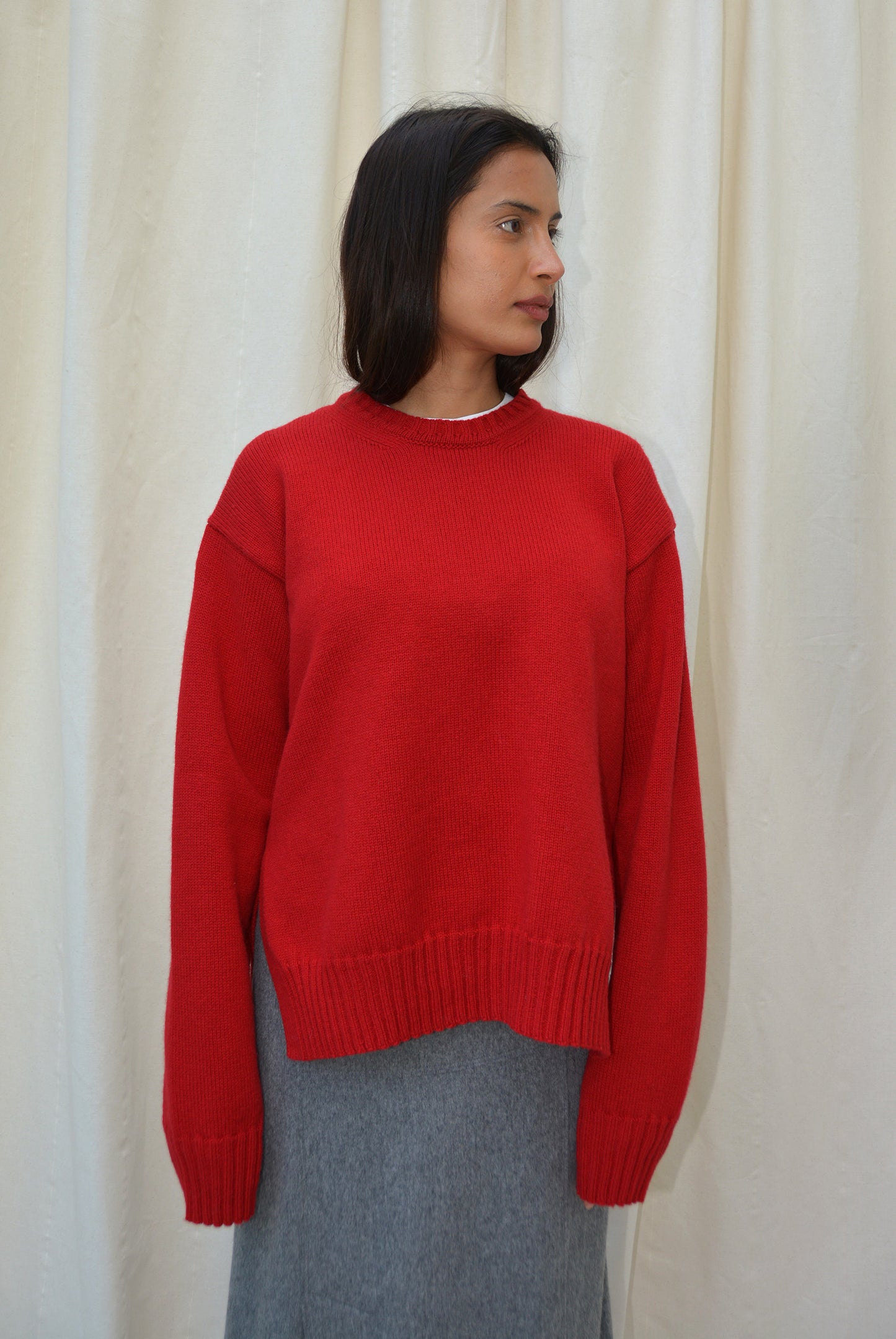 ASKØ LAMBSWOOL SWEATER 2-IN-1