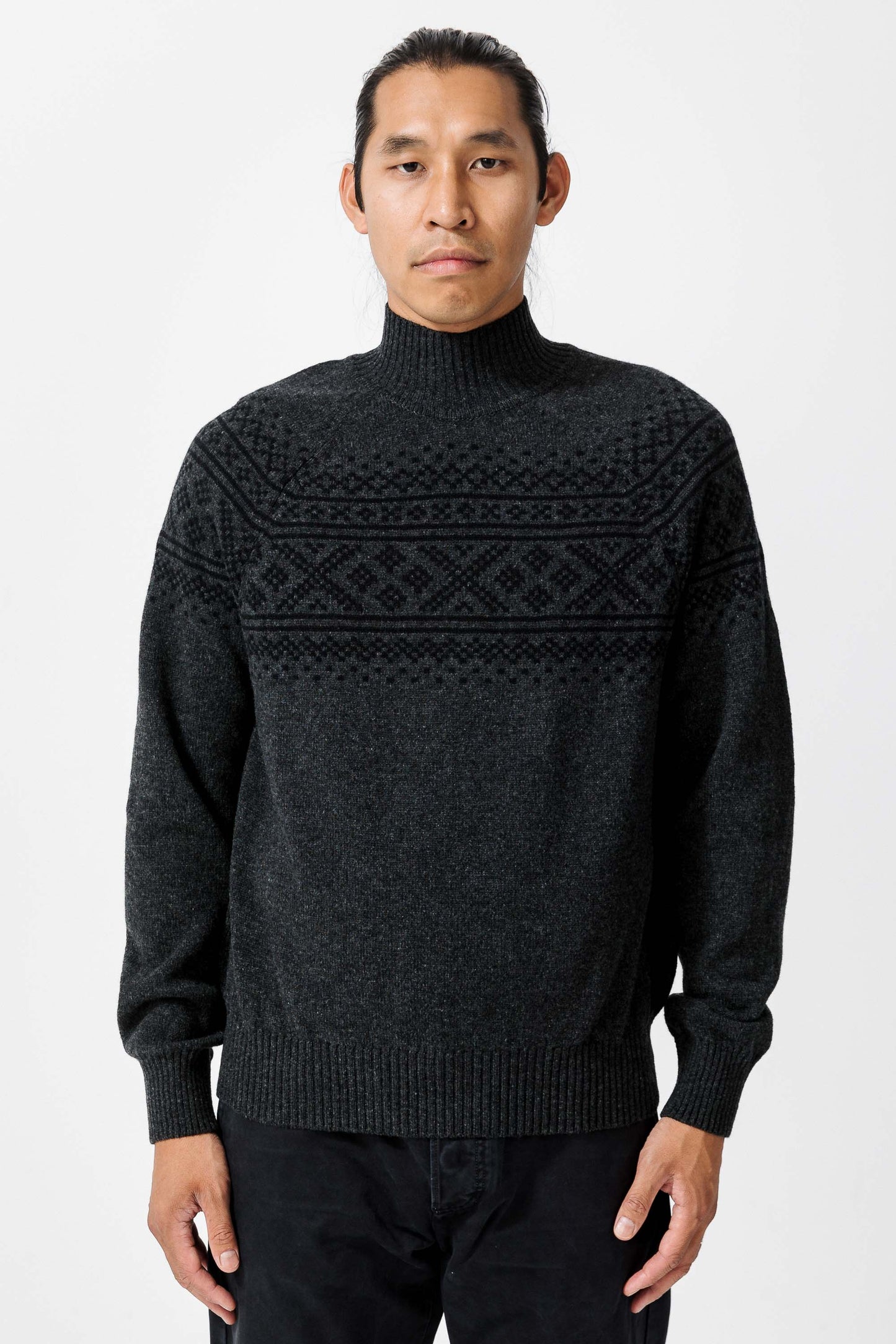 SAMSØ LAMBSWOOL SWEATER HALF NECK